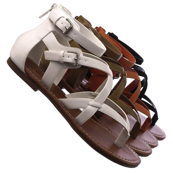 roman strappy sandals