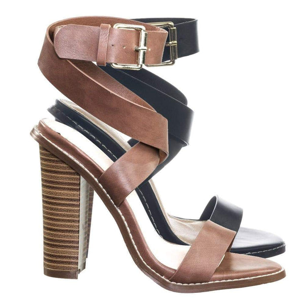 wrap around ankle heels