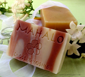 custom stamped soap