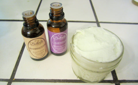 Homemade Body Butter Recipe with Frankincense & Peppermint
