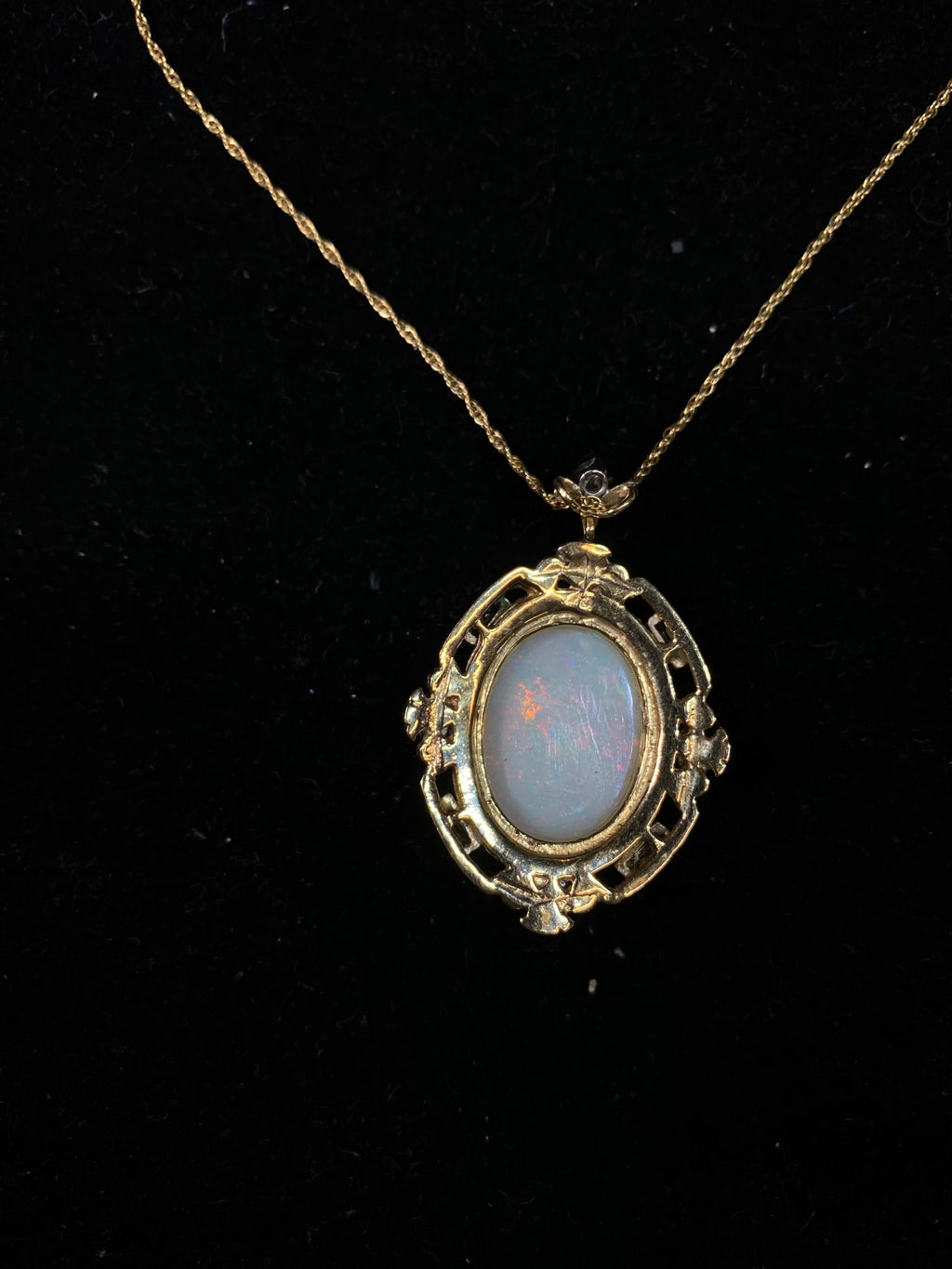 本物新品保証】 ct opal Diamonds Strawberry diamond Vian necklace