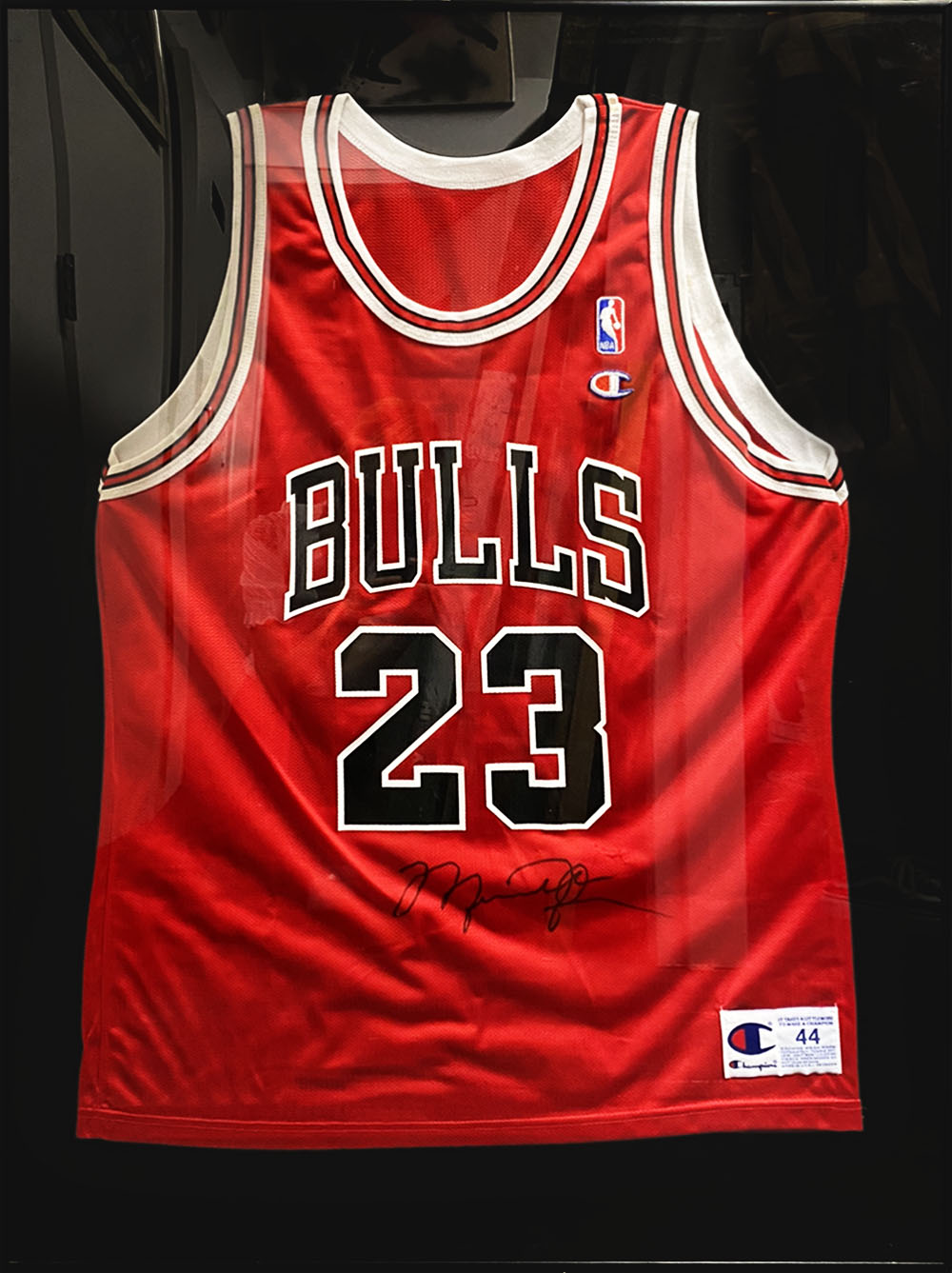 michael jordan jersey signed