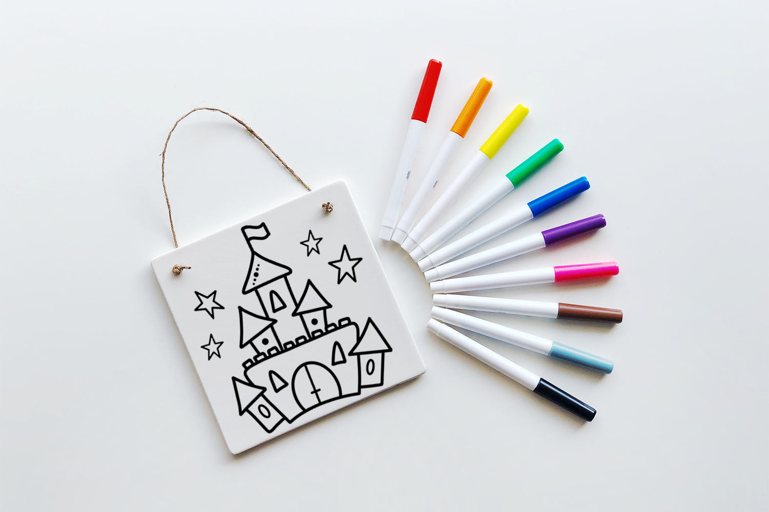 Ceramic Coloring Tile Kit