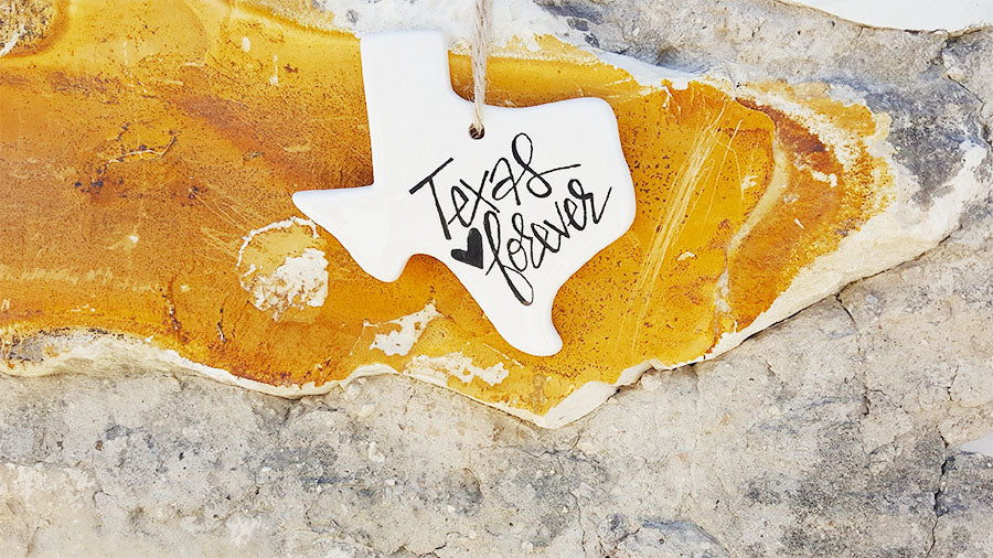 Texas Ceramic Ornament at Mount Sodom