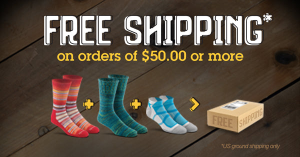 Free Shipping on orders of $50.00 or more. 