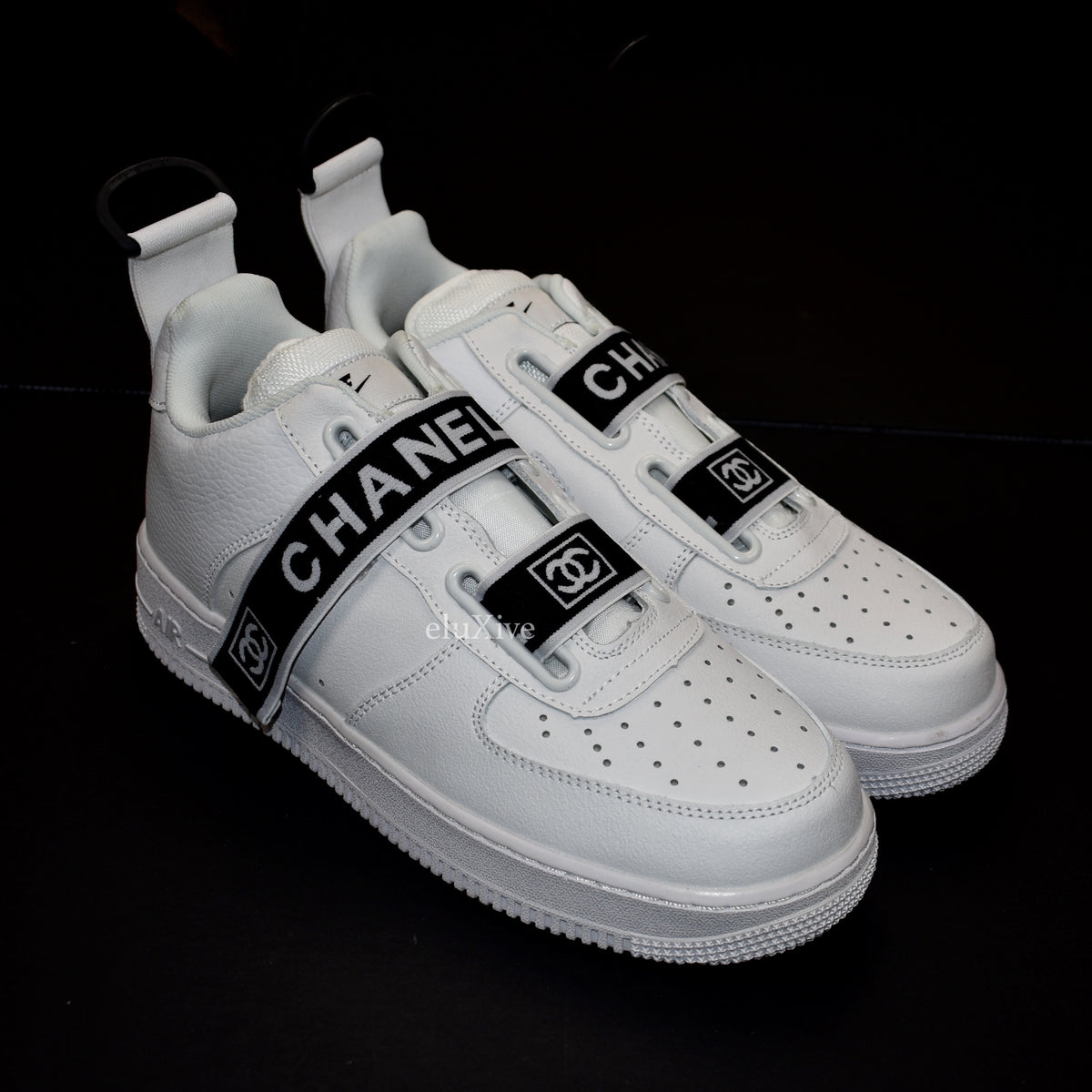 chanel nike air force 1 shoes