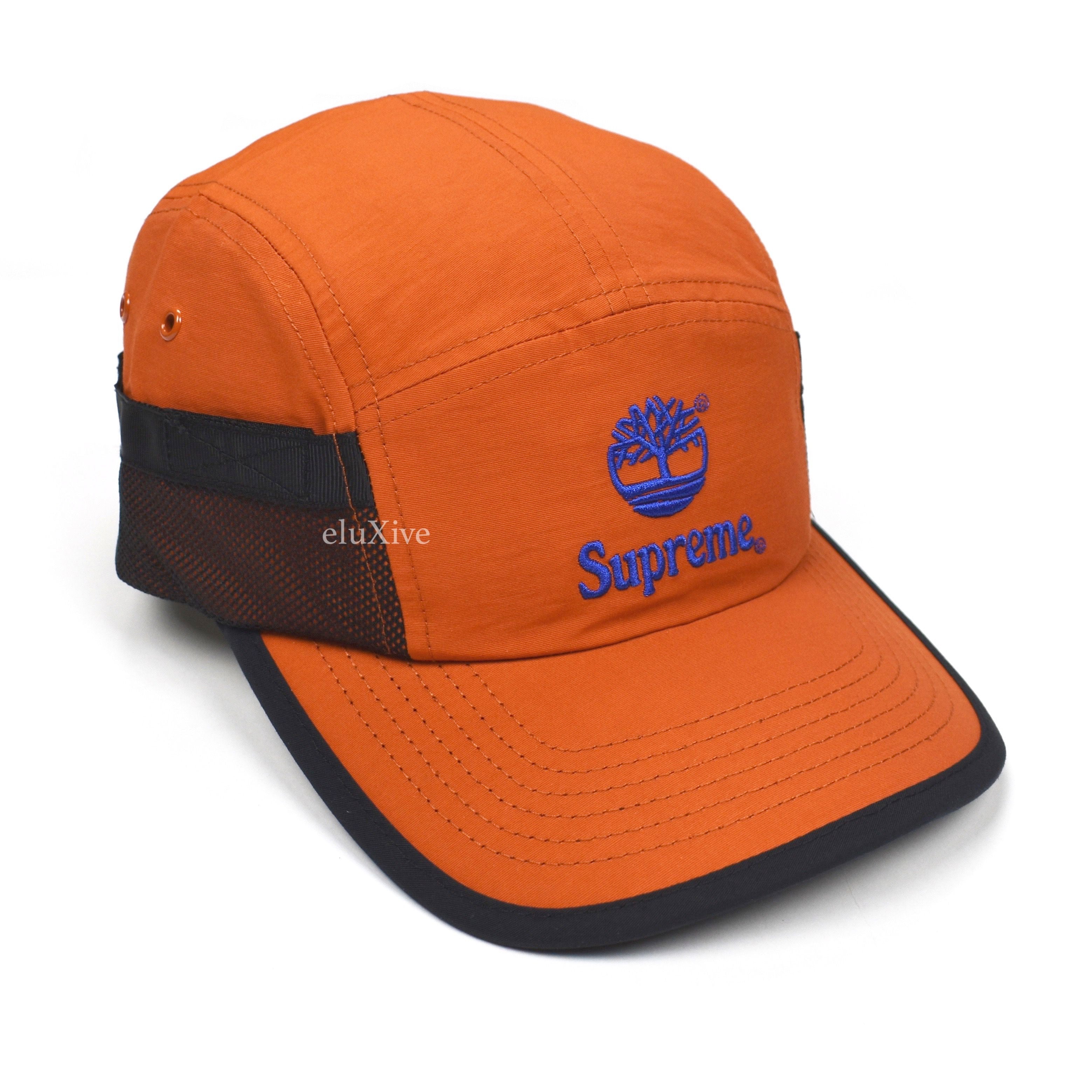 Supreme x Timberland - Logo Embroidered Hat (Rust) – eluXive