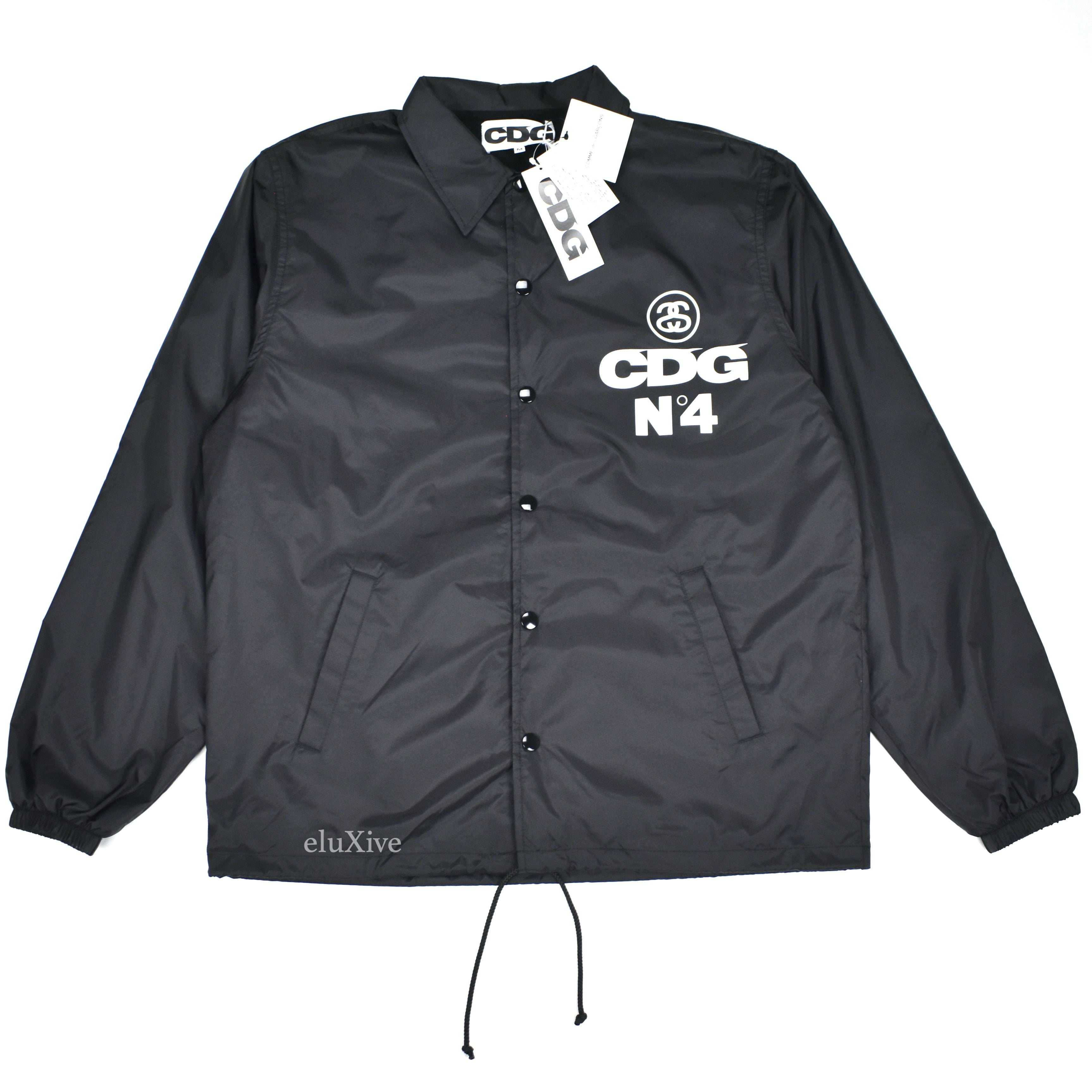 stussy cdg coach jacket