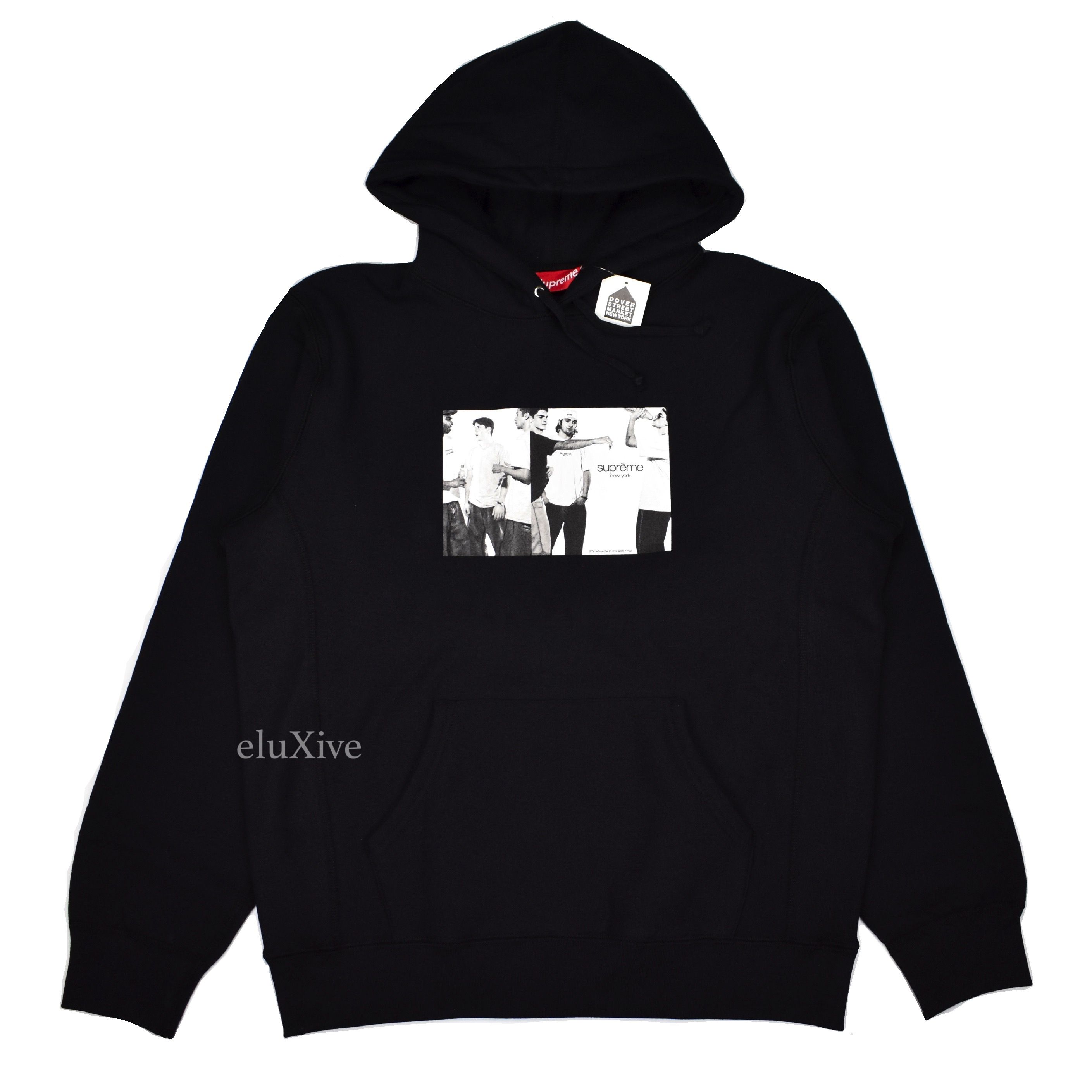 supreme classic ad hooded sweatshirt