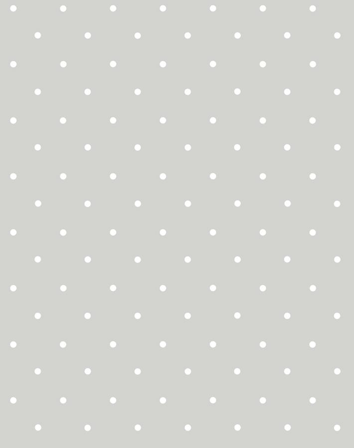 Polka Dot' Wallpaper by Sugar Paper - Grey