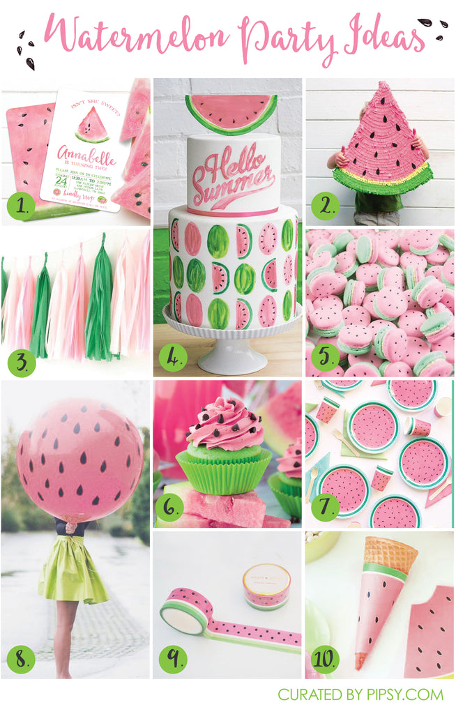 Watermelon Party Ideas by Pipsy.com