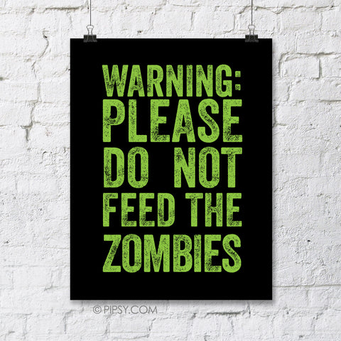 Free Halloween Download: Do Not Feed The Zombies