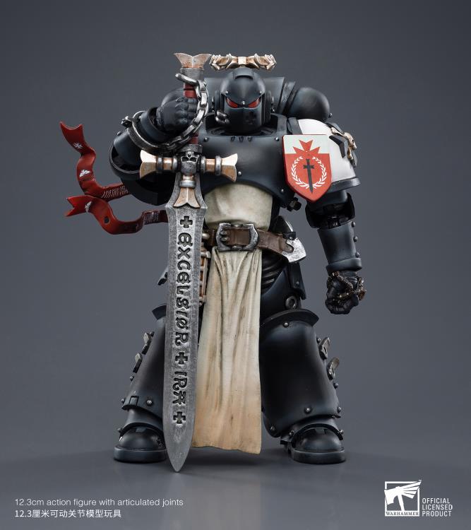 Joy Toy - JT7585 - Warhammer 40,000 - Black Templars - The Emperor's Champion Rolantus (1/18 Scale)