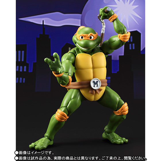 Shfiguarts Teenage Mutant Ninja Turtles Michelangelo Tamashii W Marvelous Toys 5677