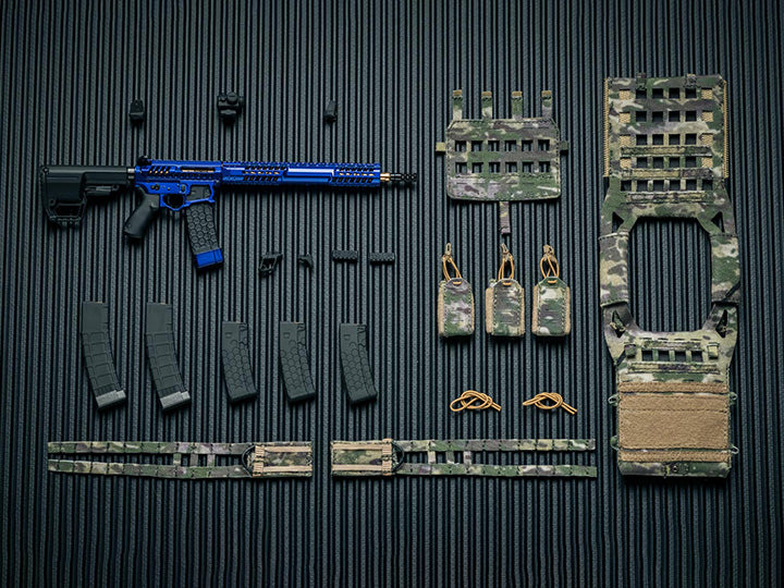 Very Cool - VCL-1013-C - Weapon & Gear Set (Ultramarine) (1/6 Scale)