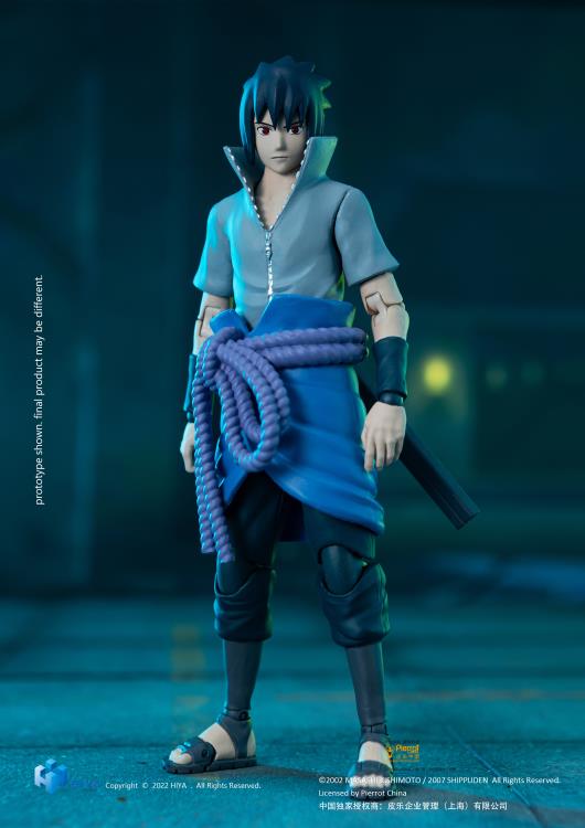 Hiya Toys - Naruto Shippuden - Sasuke Uchiha (1/12 Scale)