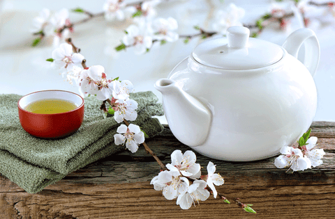 Japanese Tea and Sakura