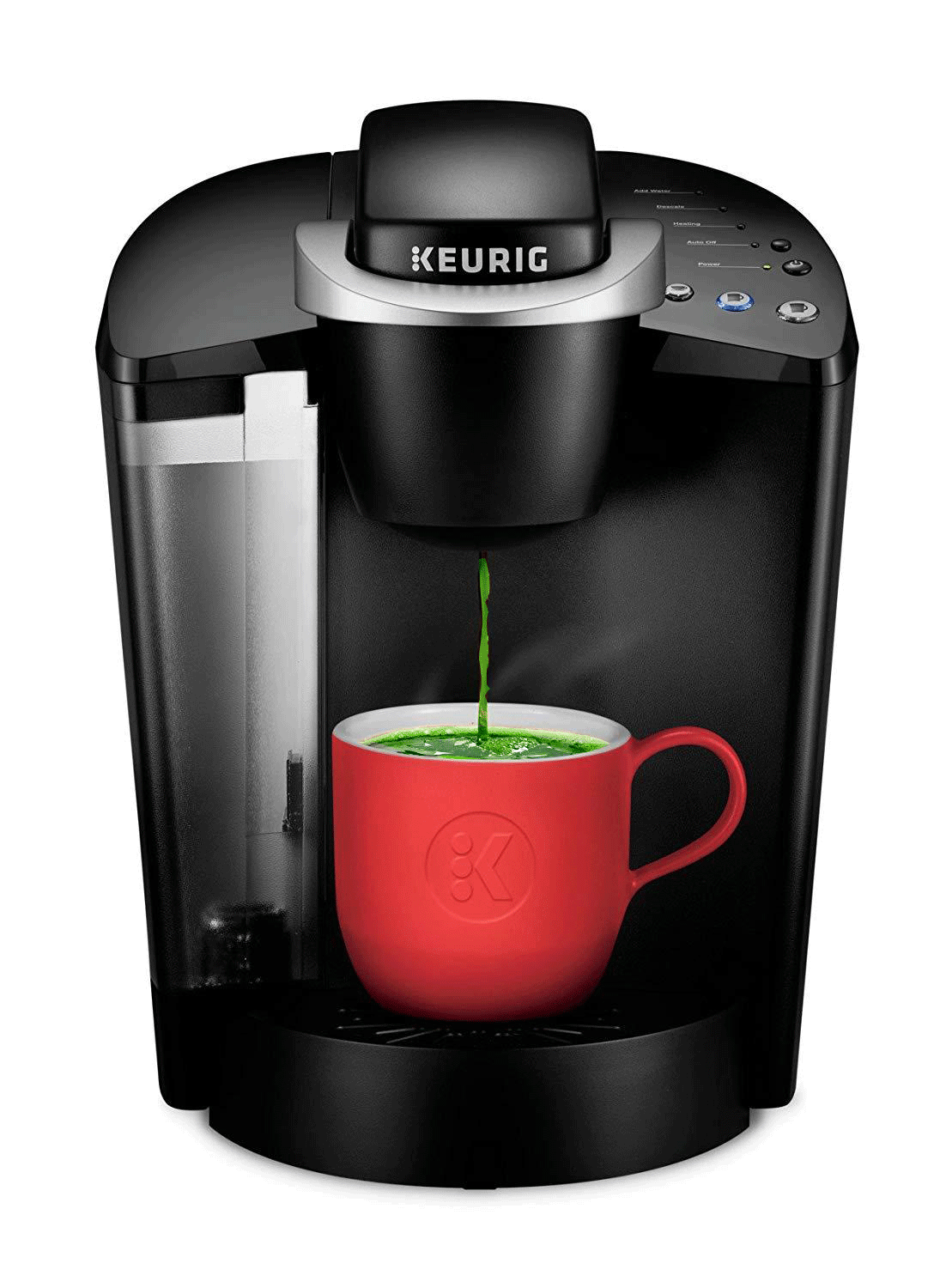 you can use the Keurig to brew tasty green tea