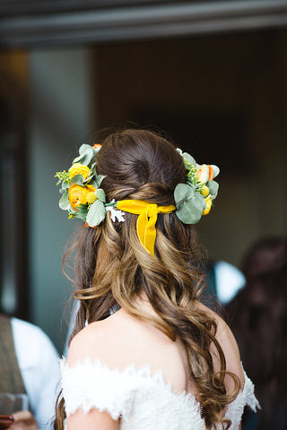 Wedding flower headpiece 