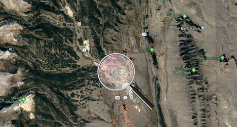 RUSEEN Reflective Apparel - Map of Fairview, Colorado