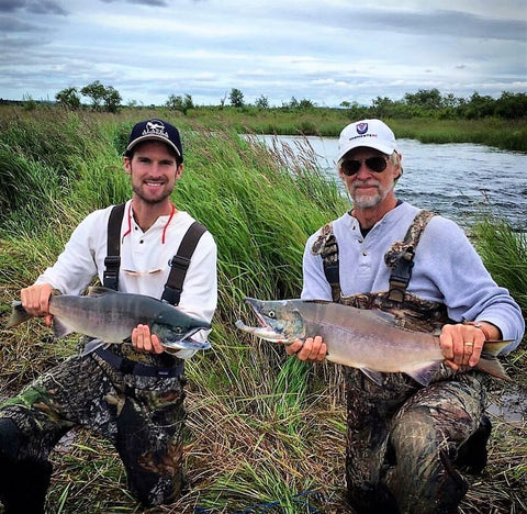Father and Son Fly Fishing ATA Lodge