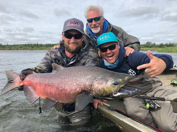 King Salmon Fly Fishing at it Best