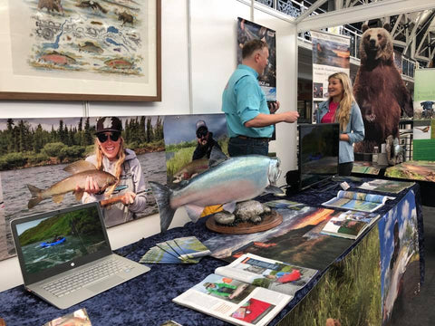 Alaska Fly Fishing Trips Planning at London's Fly Fishing Fair 2018