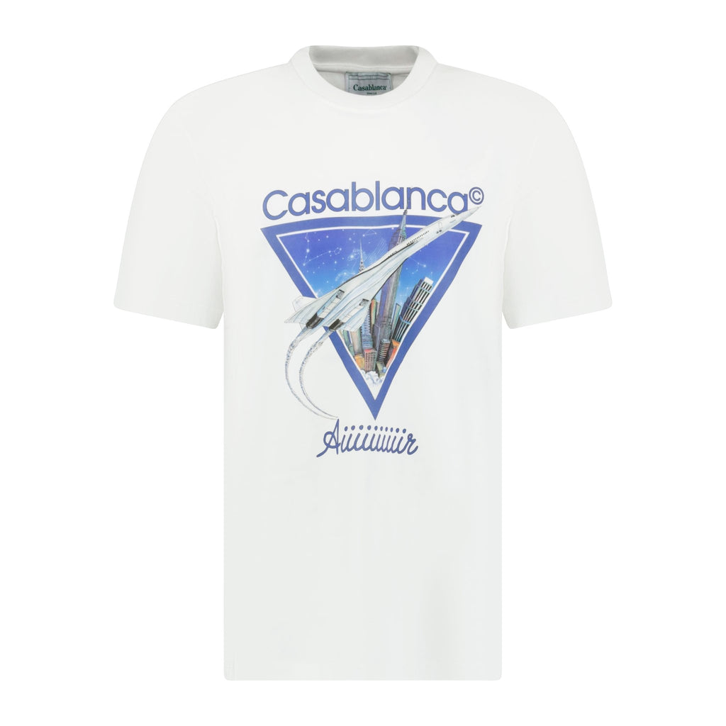 Casablanca 'Aiiiiir' T-Shirt White - forsalebyerin