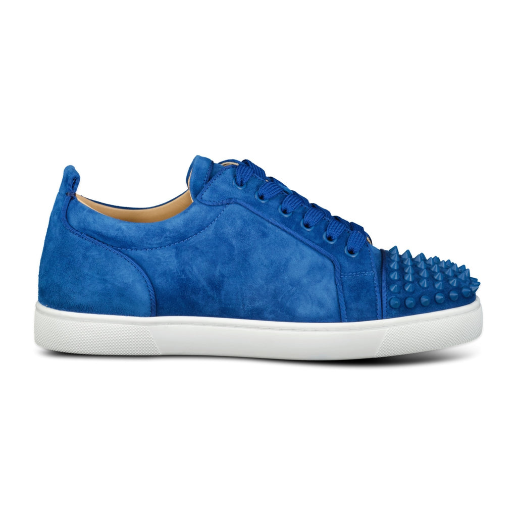 Christian Louboutin 'Junior Spikes' Orlato Sneakers Blue - forsalebyerin