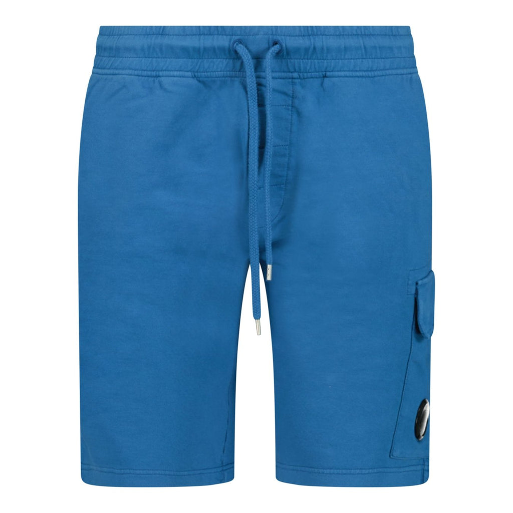 CP Company Bermuda Cotton Shorts Blue - forsalebyerin