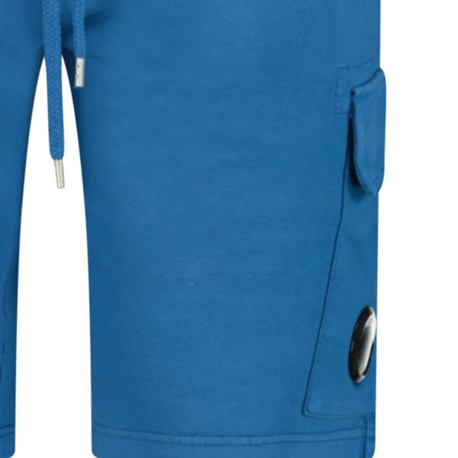 CP Company Bermuda Cotton Shorts Blue - forsalebyerin