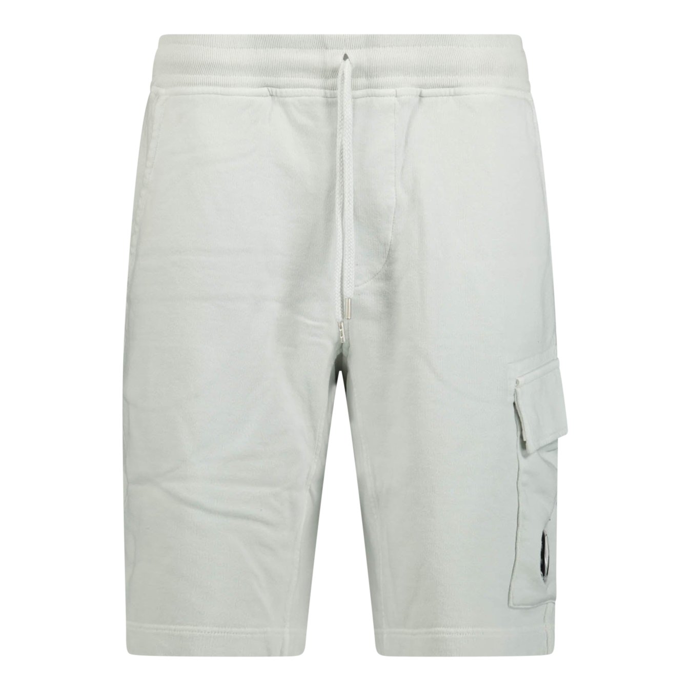 CP Company Bermuda Cotton Shorts Light Grey