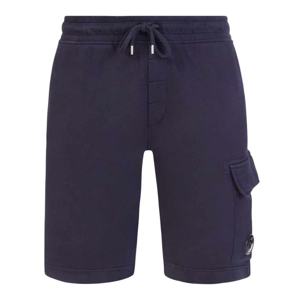 CP Company Bermuda Cotton Shorts Navy - forsalebyerin Outlet Sale