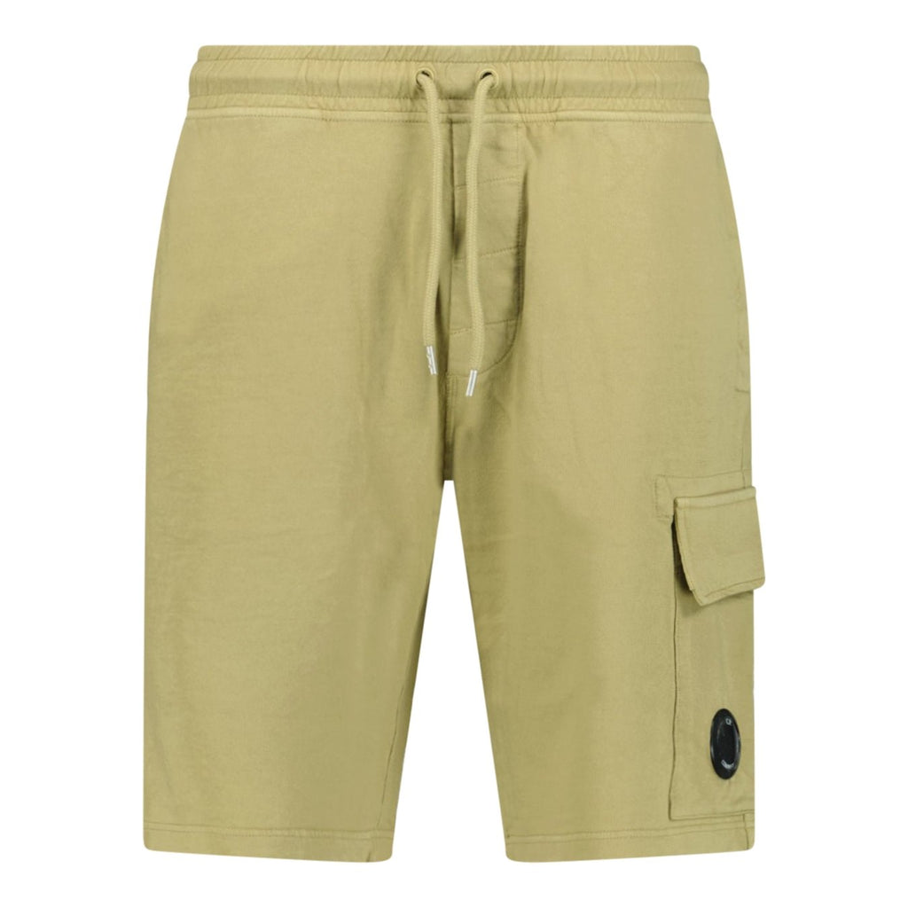 CP Company Bermuda Cotton Shorts Sand - forsalebyerin