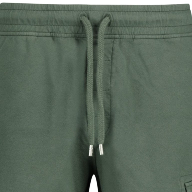 CP Company Lens Cotton Shorts Army Green - forsalebyerin