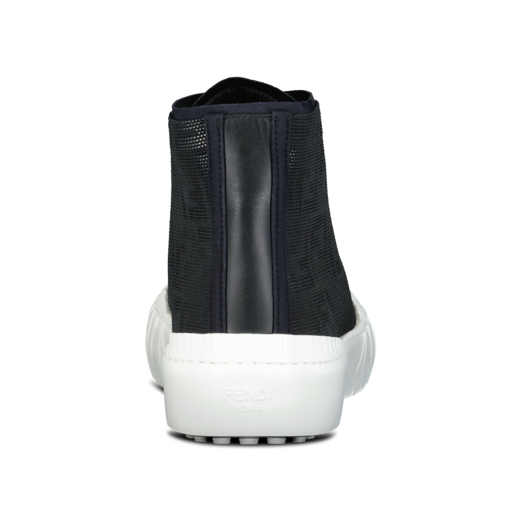 Fendi High-Top Trainers Black - forsalebyerin