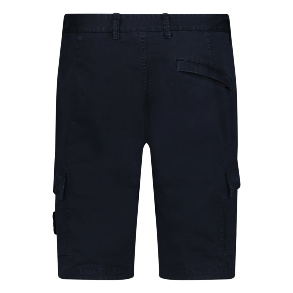 STONE ISLAND CARGO SHORTS NAVY BLUE - forsalebyerin