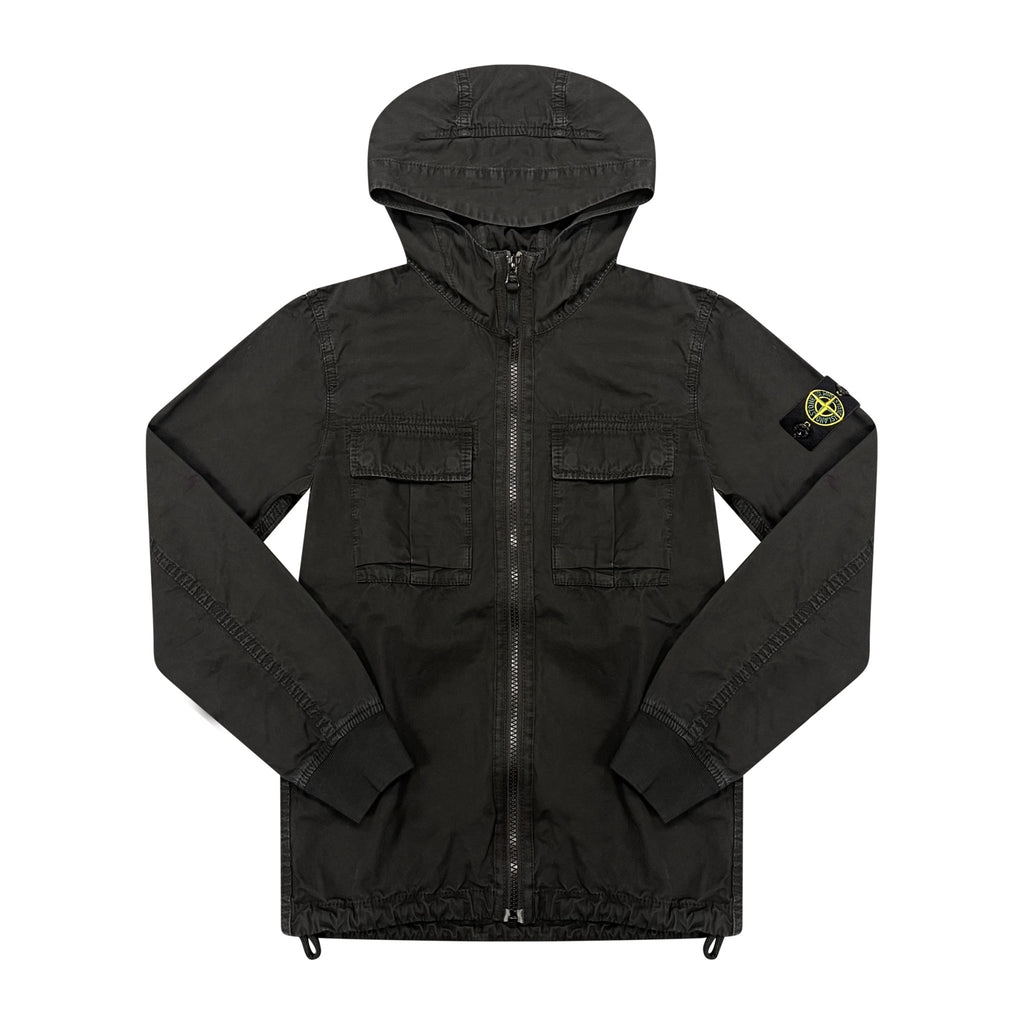 Stone Island Hooded Overshirt Black (Kids) - forsalebyerin