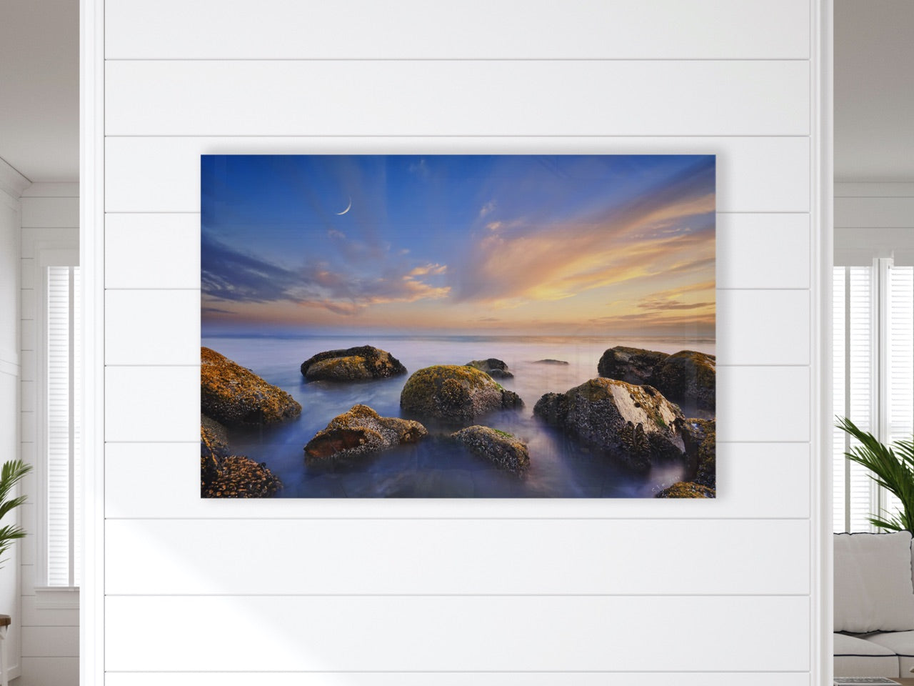 Ocean Sunset Photo Art Print