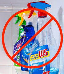 don't use cleaning products like these