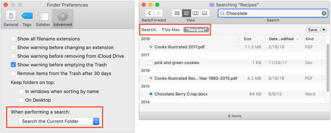Find Files in the Finder Better by Specifying a Search Scope