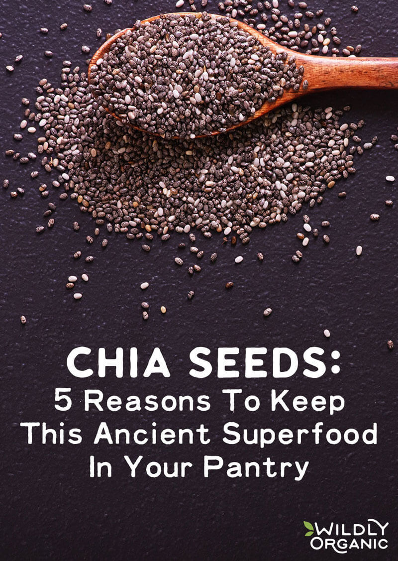Ancient Central American cultures cherished chia seeds, even using them as currency! Today, scientific research proves their amazing health benefits (like high omega-3 content, antioxidants, and insoluble fiber!). Here are 5 reasons to keep this ancient superfood in your pantry!