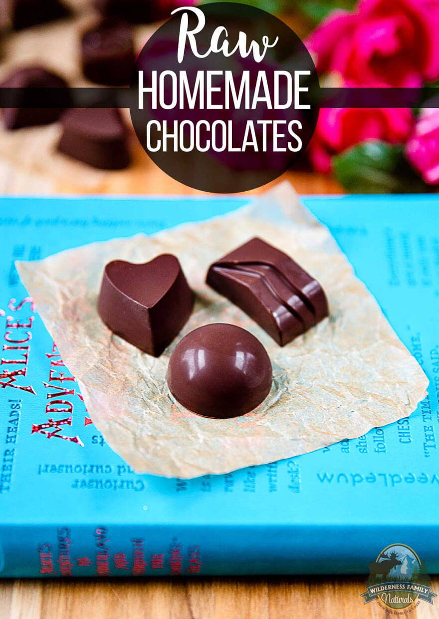 8 Real Food Chocolate Candy Recipes Worth Drooling Over | Charles Schultz wisely stated, "All you need is love. But a little chocolate now and then doesn't hurt." The ingredients in these real food chocolate candies won't make you squirm because they're all REAL: real raw cacao, real cacao butter, real fruit, real nuts, and real whole sweeteners! | WildernessFamilyNaturals.com