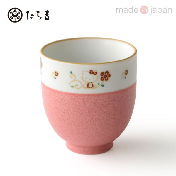 Sanrio Hello Kitty x Tachikichi Japanese Pottery Mini Container Box made in Japa