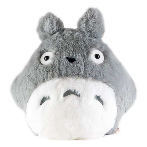 fluffy totoro plush