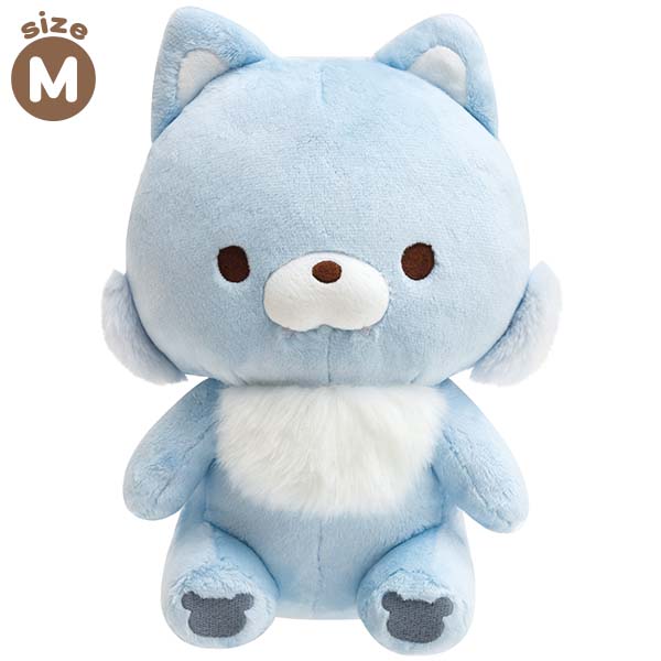 blue wolf plush