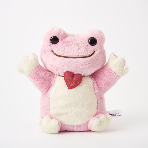 pink frog stuffed animal