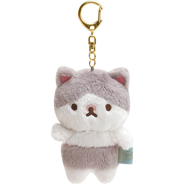 plush cat keychain