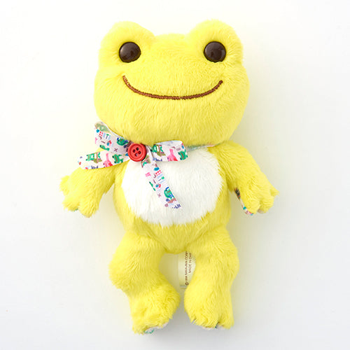 pickles the frog plush lemon