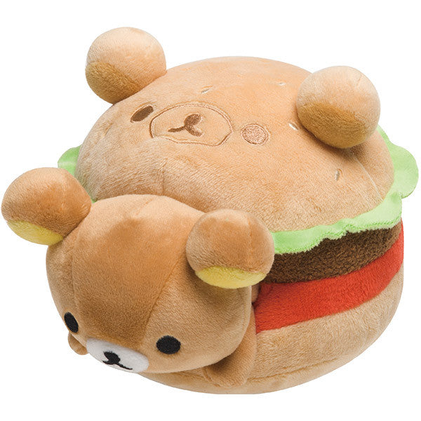 bear hamburger plush